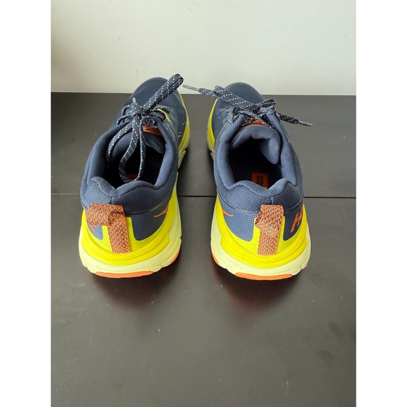 Hoka One One Challenger ATR 6 GTX Mens 9.5D Trail Running Shoes Navy Yellow main image 10